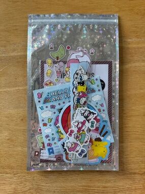 Sanrio Pipsticks Collaboration Hello Kitty Twin Little Stars Custom Sticker Pack